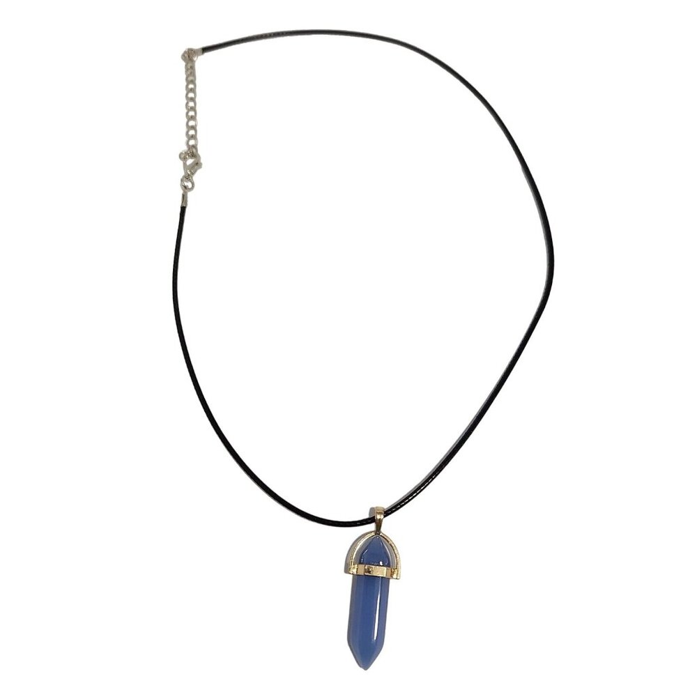 Womens Necklace Natural Stone  Necklace  Reiki Chakra Women Girl Choker Boho Jew